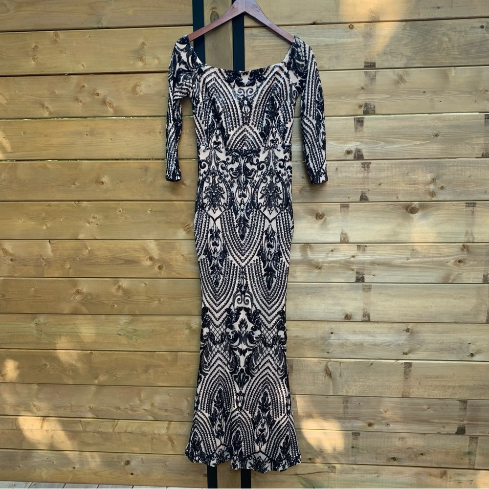 Windsor Black Sequin Dress